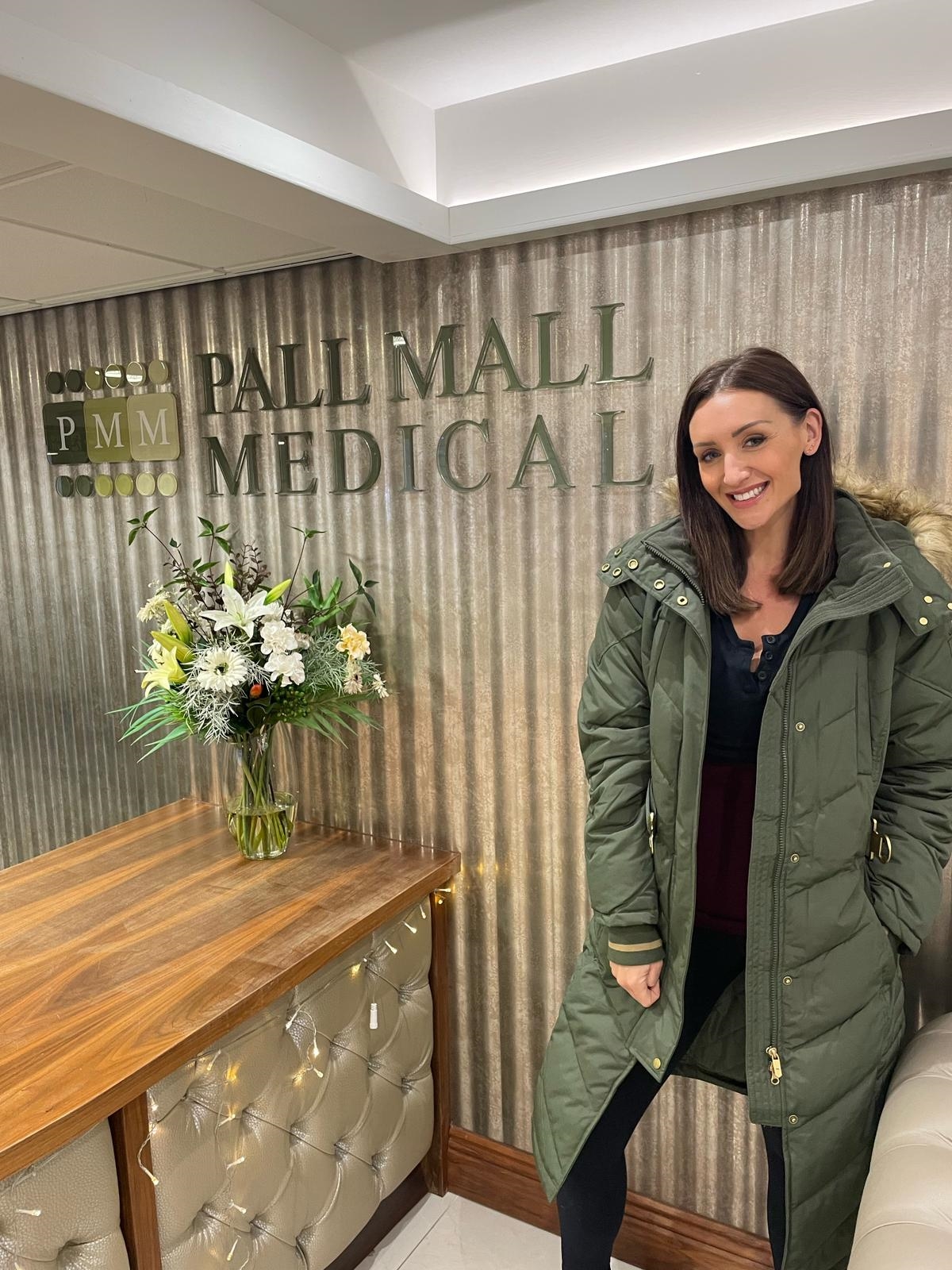 Catherine Tyldesley and Husband Tom visit Pall Mall for their Annual Health Screen at Pall Mall Medical Catherine Tyldesley and Husband Tom visit Pall Mall for their Annual Health Screen at Pall Mall Medical